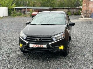 2020 Lada (ВАЗ) Granta I Рестайлинг, чёрный, 740000 рублей, вид 2