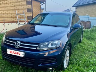 2010 Volkswagen Touareg II, синий, 1750000 рублей, вид 1
