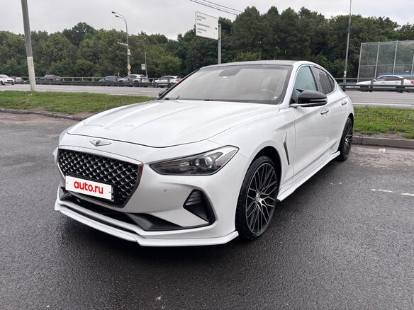 2018 Genesis G70 I, белый, 1850000 рублей
