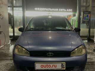 2007 Lada (ВАЗ) Kalina I, голубой, 125000 рублей, вид 2