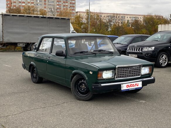 1999 Lada (ВАЗ) 2107, зелёный