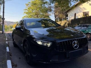 2022 Mercedes-Benz A-Класс 200 d IV (W177) Рестайлинг, чёрный, 1920000 рублей, вид 3