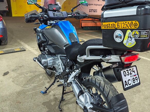 2019 BMW R 1250 GS, синий, 1480000 рублей - вид 5