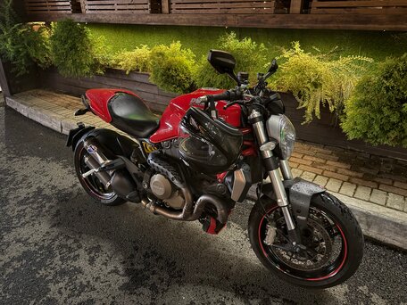 2015 Ducati Monster 1200, красный, 850000 рублей, вид 2