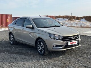 2017 Lada (ВАЗ) Vesta I, серый, 760000 рублей, вид 2