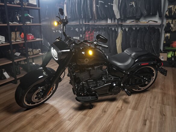 2020 Harley-Davidson Fat Boy, чёрный - вид 17