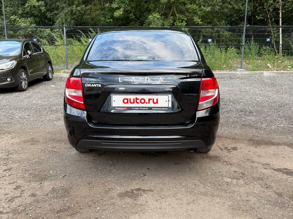 2022 Lada (ВАЗ) Granta I Рестайлинг, чёрный, 600000 рублей - вид 5