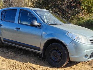 2013 Renault Sandero I, синий, 370000 рублей, вид 4