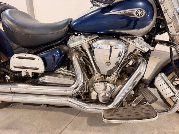 2007 Yamaha XV 1700 Road Star, синий, 645000 рублей - вид 4