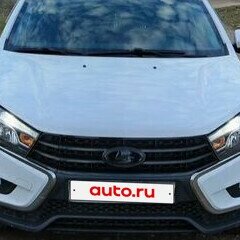 2020 Lada (ВАЗ) Vesta SW Cross I, белый, 1150000 рублей, вид 3
