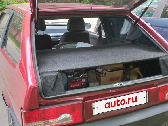 1986 Lada (ВАЗ) 2108 21086, красный, 240000 рублей - вид 6