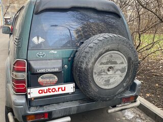 1997 Toyota Land Cruiser Prado 90 Series, зелёный, 595000 рублей, вид 2