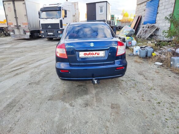 2008 Suzuki SX4 I (Classic), синий, 465000 рублей - вид 10