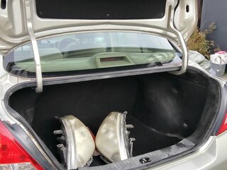 2007 Nissan Tiida Latio I, золотистый, 470000 рублей, вид 5