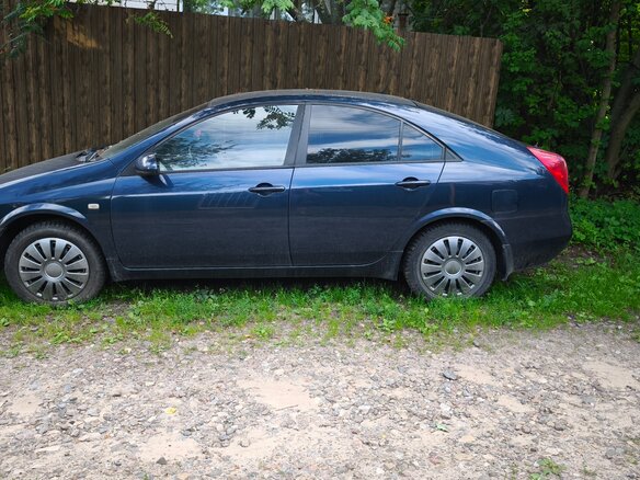 2007 Nissan Primera III (P12), синий, 415000 рублей - вид 9