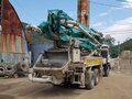 2010 Isuzu Автобетононасос, белый - вид 9