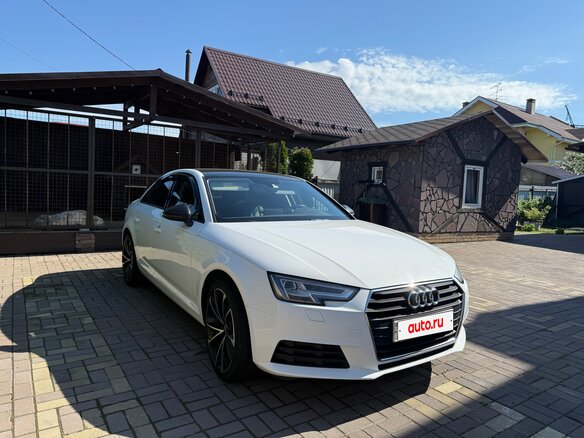 2019 Audi A4 V (B9), белый, 2500000 рублей - вид 2