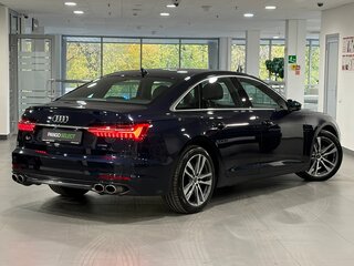 2021 Audi A6 45 TFSI V (C8), синий, 3969000 рублей, вид 4