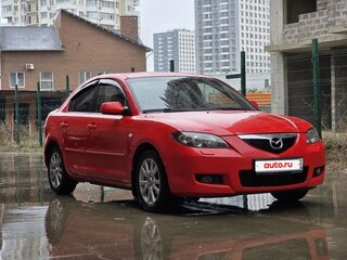 2007 Mazda 3 I (BK) Рестайлинг, красный, 770000 рублей, вид 2