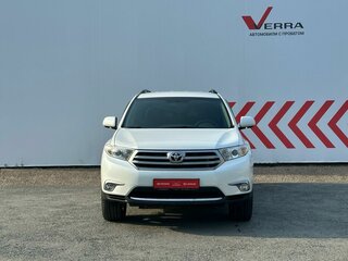 2012 Toyota Highlander II (XU40) Рестайлинг, белый, 1890000 рублей, вид 4