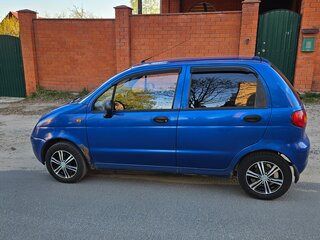 2009 Daewoo Matiz I Рестайлинг, синий, 275000 рублей, вид 4
