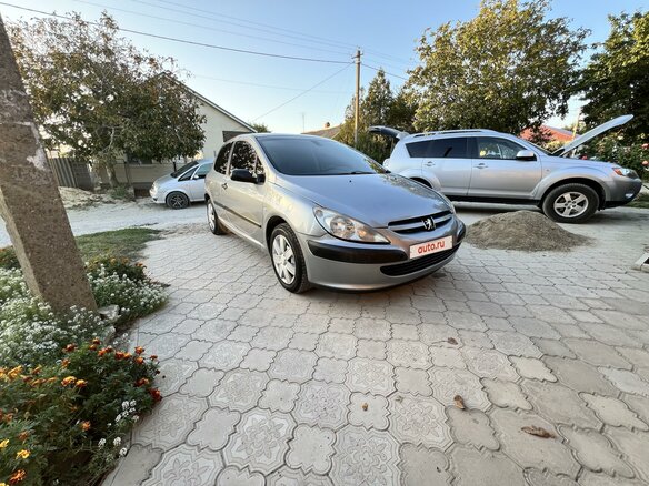 2004 Peugeot 307 I, серый, 400000 рублей - вид 3
