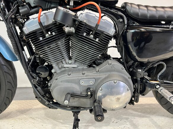 2008 Harley-Davidson Sportster 1200, синий, 510000 рублей - вид 24