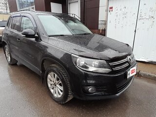 2011 Volkswagen Tiguan I Рестайлинг, чёрный, 1150000 рублей, вид 1