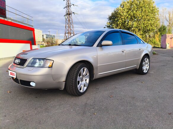 1998 Audi A6 II (C5), бежевый, 520000 рублей - вид 1