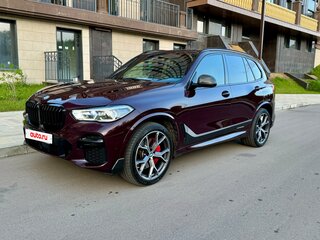 2021 BMW X5 40i IV (G05/G18), фиолетовый, 7500000 рублей, вид 1