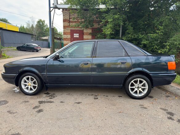 1987 Audi 80 IV (B3), синий, 230000 рублей - вид 5