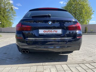 2015 BMW 5 серии 520d VI (F10/F11/F07) Рестайлинг, синий, 2220000 рублей, вид 4