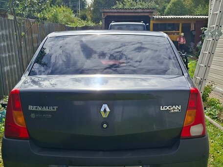 2007 Renault Logan I, серый, 330000 рублей, вид 4