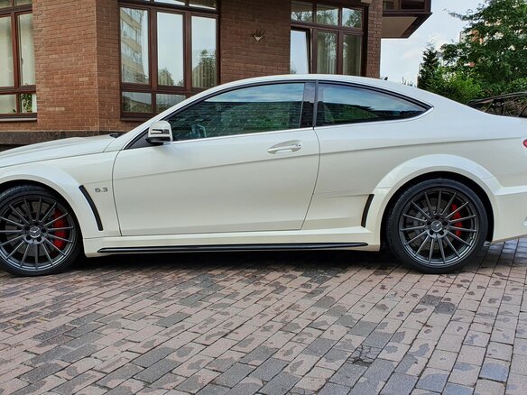 2012 Mercedes-Benz C-Класс AMG 63 AMG Black Series III (W204) Рестайлинг, белый - вид 20