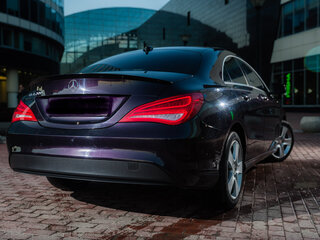 2015 Mercedes-Benz CLA 200 I (C117, X117), фиолетовый, 1699999 рублей, вид 2