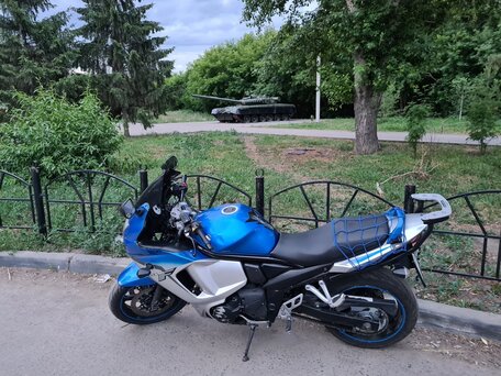 2010 Suzuki GSX 650F, синий, 400000 рублей, вид 1