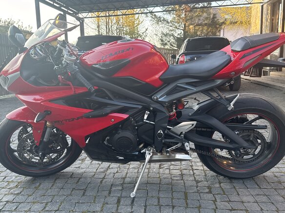 2014 Triumph Daytona 675, красный, 899000 рублей - вид 12