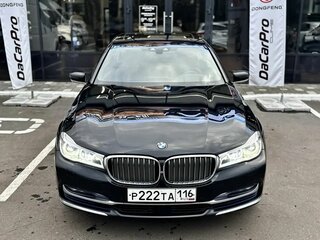 2016 BMW 7 серии Long 730Ld xDrive VI (G11/G12), чёрный, 3070000 рублей, вид 2