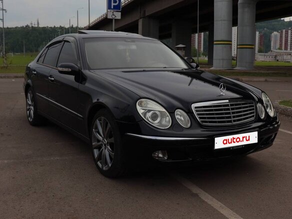 2002 Mercedes-Benz E-Класс 320 III (W211, S211), синий, 1030000 рублей - вид 4