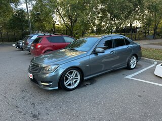 2011 Mercedes-Benz C-Класс 180 BlueEFFICIENCY III (W204) Рестайлинг, серебристый, 1220000 рублей, вид 2