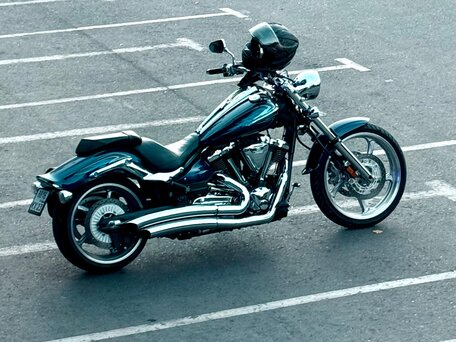 2010 Yamaha XV 1900, синий, 1250000 рублей, вид 1