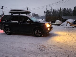 2008 Nissan X-Trail II, чёрный, 1300000 рублей, вид 3