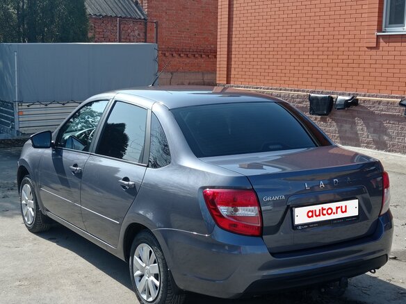 2022 Lada (ВАЗ) Granta I Рестайлинг, серый - вид 3