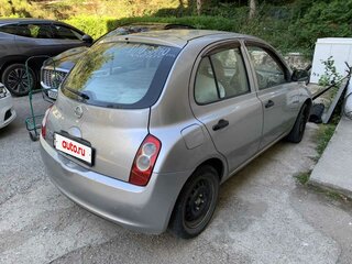 2007 Nissan March III (K12), серебристый, 380000 рублей, вид 3
