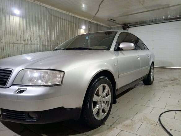 2001 Audi A6 II (C5) Рестайлинг, серебристый, 425000 рублей