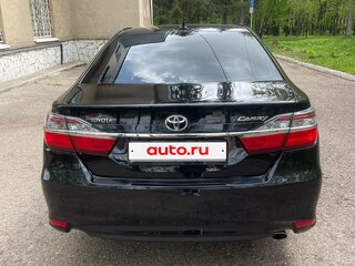 2016 Toyota Camry VII (XV50) Рестайлинг, чёрный, 2000000 рублей, вид 4