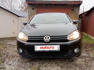 2011 Volkswagen Golf VI, чёрный, 730000 рублей, вид 2
