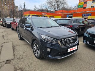 2017 Kia Sorento III Prime Рестайлинг, синий, 2400000 рублей, вид 3