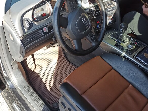2007 Audi A6 III (C6), чёрный, 1300000 рублей - вид 4