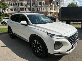 2019 Hyundai Santa Fe IV, белый, 2600000 рублей, вид 1